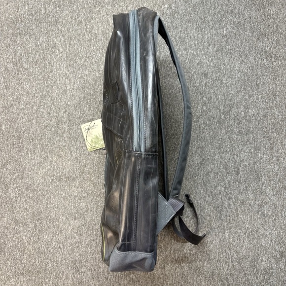 Alchemy Goods Madison Black Recycled Inner Tube Backpack Laptop Sleeve - Picture 3 of 16